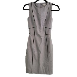 Gray Slim Fitting Dress